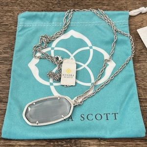 New Kendra Scott slate, Rae necklace